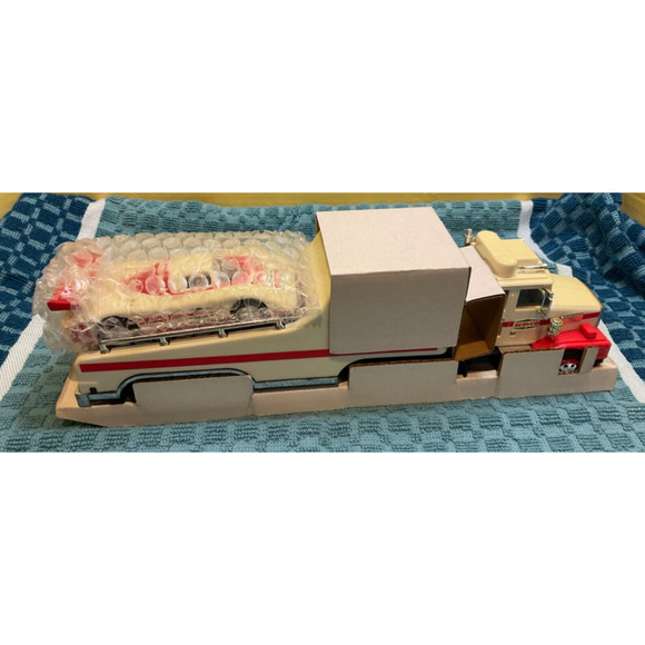 VTG 1987 Servco Gasoline Toy Truck Race Collectible NC with Box - Picture 2 of 9